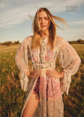 Gemma Ward – Harper&#039;s Bazaar Australia 2018
