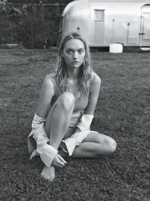 Gemma Ward - photoshoot for VOGUE AUSTRALIA, by Lachlan Bailey