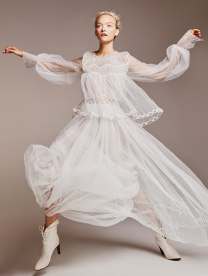 Gemma Ward - photoshoot for ELLE AUSTRALIA, by Georges Antoni