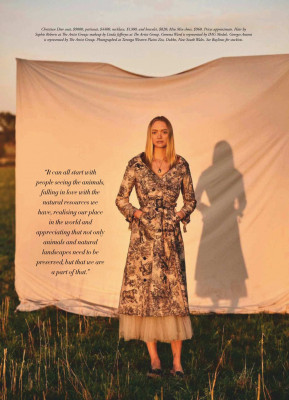 Gemma Ward – Harper&#039;s Bazaar Australia 2018