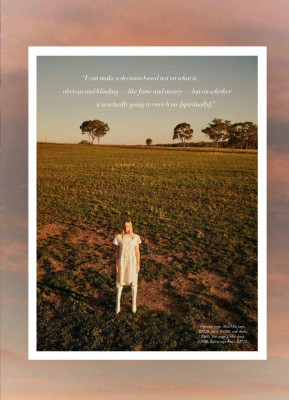 Gemma Ward – Harper&#039;s Bazaar Australia 2018