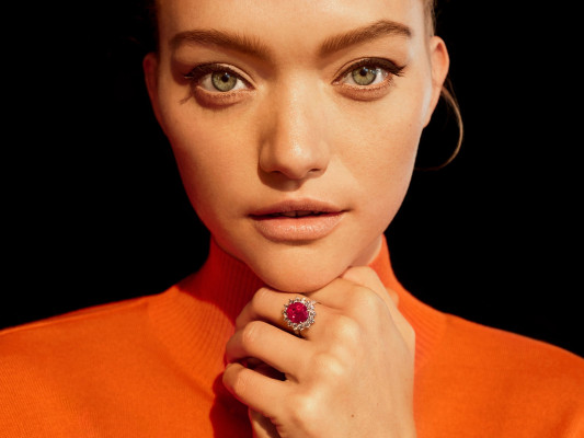 Gemma Ward - Hardy Brothers Jewellers Campaign