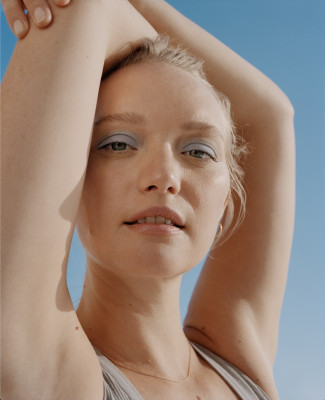 Gemma Ward - Glossier ‘Skywash’ Ad Campaign