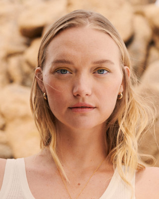 Gemma Ward - Glossier ‘Skywash’ Ad Campaign