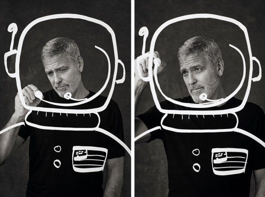 George Clooney by Sam Jones for Netflix Queue // Dec 2020
