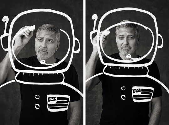 George Clooney by Sam Jones for Netflix Queue // Dec 2020