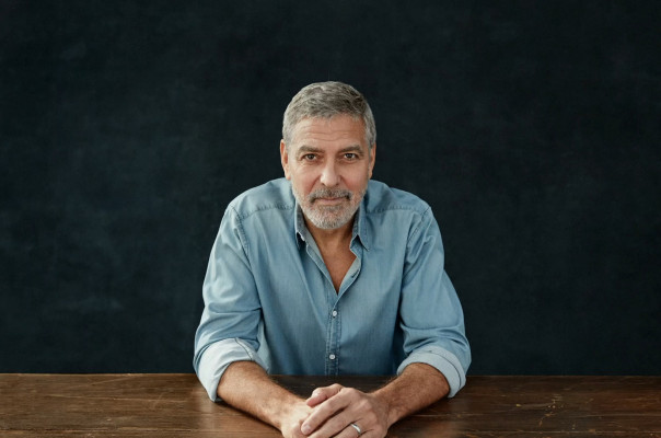 George Clooney by Sam Jones for Netflix Queue // Dec 2020
