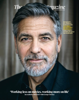 George Clooney by Anette Nantell for The Observer // 2020