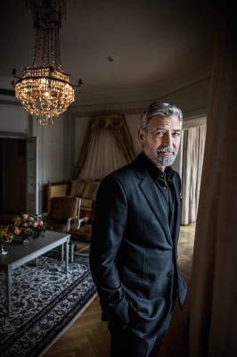 George Clooney by Anette Nantell for The Observer // 2020
