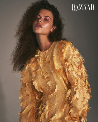 Georgia Fowler ~ Harper&#039;s Bazaar México &amp;amp; Latam August 2024 by Guy Aroch