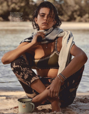GEORGIA FOWLER in Elle Magazine, Australia June 2020