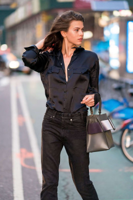 Georgia Fowler – Victoria’s Secret Fashion Show Fittings in NY
