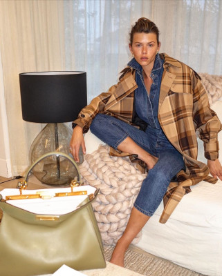 Georgia Fowler for Fendi PeekABoo || September 2020
