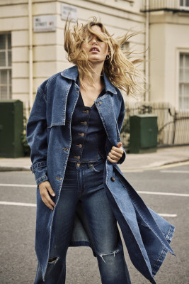 Georgia May Jagger ~ 7 For All Mankind F/W 2023 Campaign by Sonia Szóstak