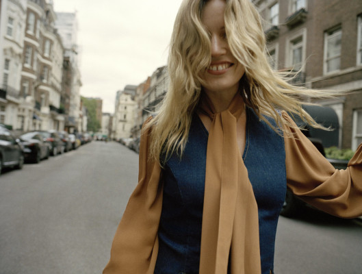 Georgia May Jagger ~ 7 For All Mankind F/W 2023 Campaign by Sonia Szóstak