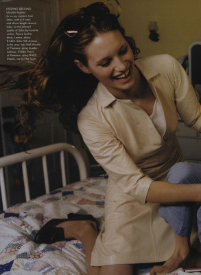 Lauren Hutton & Georgina Cooper ~ US Vogue April 1999 by Elaine Constantine