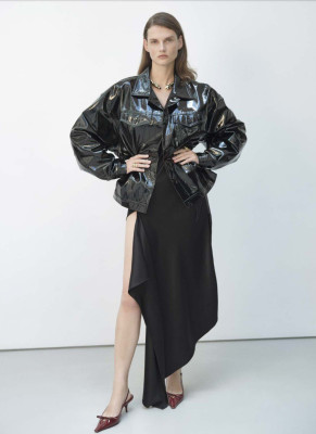 Giedre Dukauskaite ~ Harpers Bazaar Turkey October 2023 by Driu Crilly and Tiago