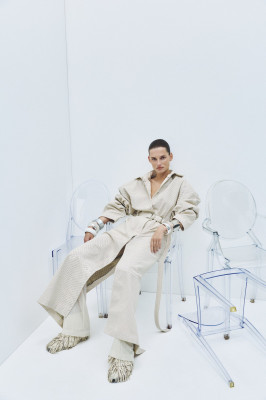 Giedre Dukauskaite for Elle DK 02.2025 by Marco van Rijt