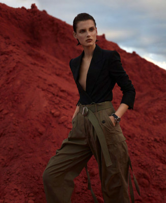 Giedrė Dukauskaitė – Photoshoot for Harper’s Bazaar USA March 2019