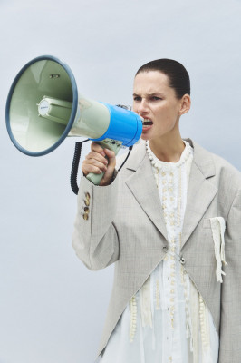 Giedre Dukauskaite for Elle DK 02.2025 by Marco van Rijt