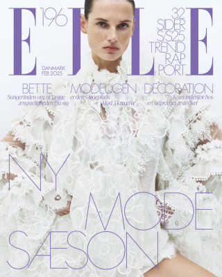 Giedre Dukauskaite ~ Elle DK 02.2025 by Marco van Rijt