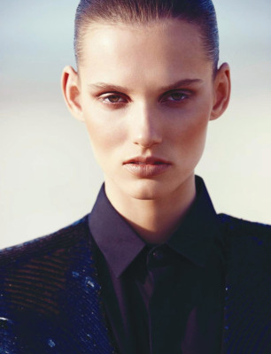 Giedre Dukauskaite ~ Madame Figaro August 2013 by Thiemo Sander