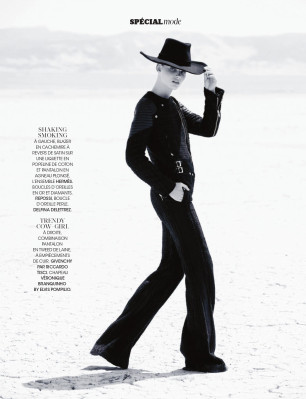 Giedre Dukauskaite ~ Madame Figaro August 2013 by Thiemo Sander