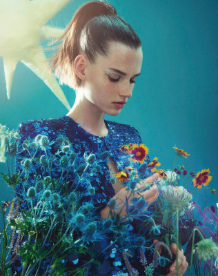 Giedre Dukauskaite ~ Harper&#039;s Bazaar Taïwan Janvier 2023 by Sofia Sanchez