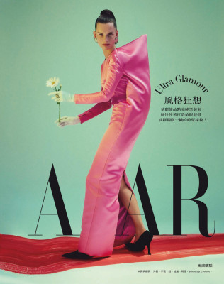 Giedre Dukauskaite ~ Harper&#039;s Bazaar Taïwan Janvier 2023 by Sofia Sanchez