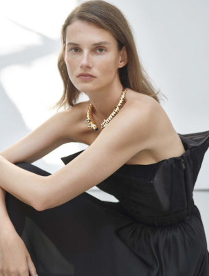 Giedre Dukauskaite ~ Harpers Bazaar Turkey October 2023 by Driu Crilly and Tiago