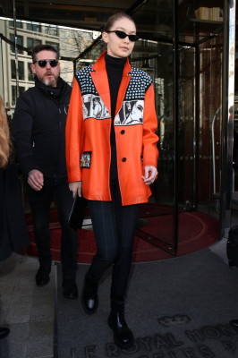 Gigi Hadid in Parid 03/03-02/2018