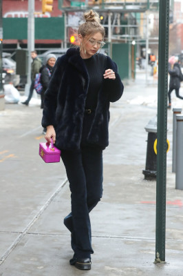 Gigi Hadid in New York January 2018