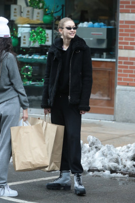 Gigi Hadid in New York 03/08/2018