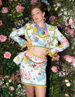 Gigi Hadid - Moshino SS 2022 Show at NYFW 09/09/2021