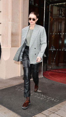 Gigi Hadid - Out in Paris