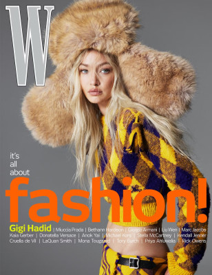 Gigi Hadid for W MAGAZINE SEPTEMBER 2023
