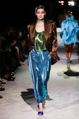 Gigi Hadid - Tom Ford SS 2022 Show at NYFW 09/12/2021