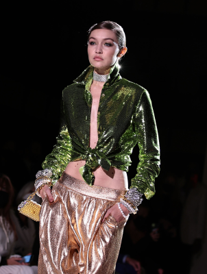 Gigi Hadid - Tom Ford SS 2022 Show at NYFW 09/12/2021