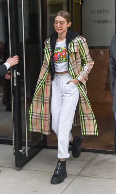 Gigi Hadid in New York 02/12/2018