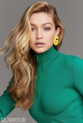 Gigi Hadid for Glamour USA December 2017 by Patrick Demarchelier