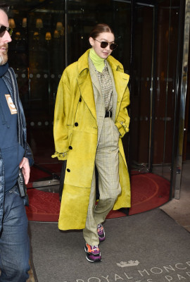 Gigi Hadid - Out in Paris