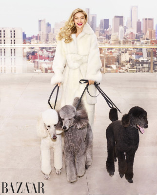 Gigi Hadid - Harpers Bazaar US May 2018