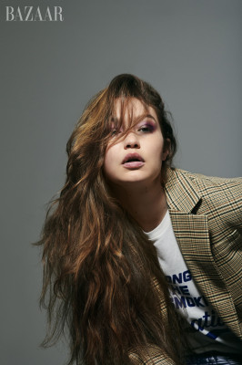 Gigi Hadid by Collier Schorr for Harper&#039;s Bazaar (August 2021)