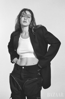 Gigi Hadid by Collier Schorr for Harper&#039;s Bazaar (August 2021)