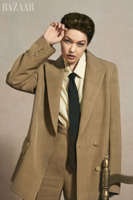 Gigi Hadid by Collier Schorr for Harper&#039;s Bazaar (August 2021)