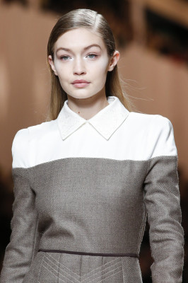 Gigi Hadid - Fendi Milan Fashion Week 02/22/2018