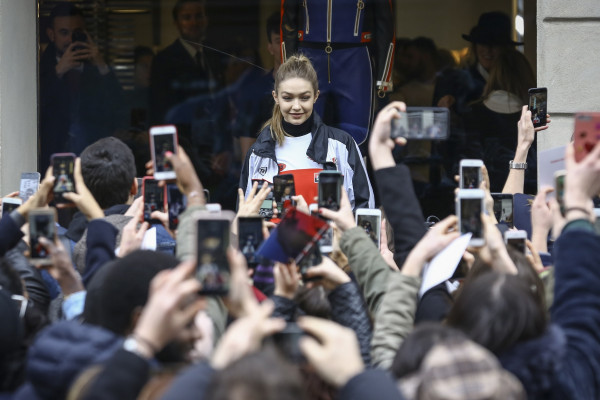 Gigi Hadid in Milan 02/24/2018