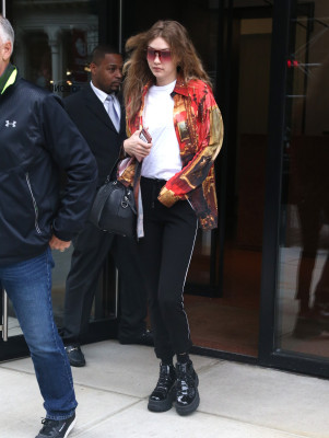 Gigi Hadid in New York May-June 2018