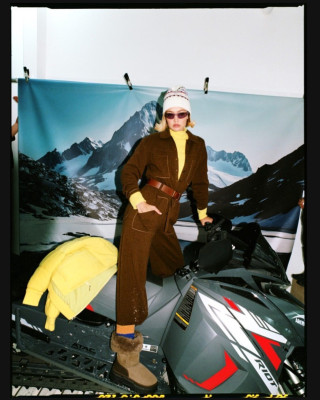 Gigi Hadid for Guest In Residence Winter 2024 