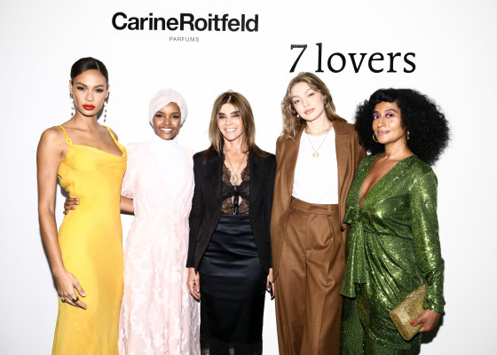 Gigi Hadid - Carine Roitfeld debut fragrance collection ‘7 Lovers’ in New York